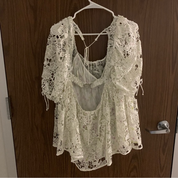 For Love and Lemons Sundae Mini Dress with shorts - Picture 5 of 12